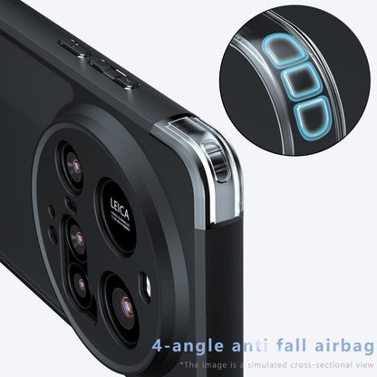 Xiaomi 15 Ultra Armor Precise Hole PC Hybrid TPU Phone Case with Full Protection Shockproof Cover