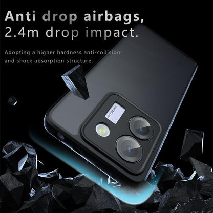 Xiaomi Poco M7 Pro 5G Armor Precise Hole PC Hybrid TPU Phone Case with Full Protection Shockproof Cover