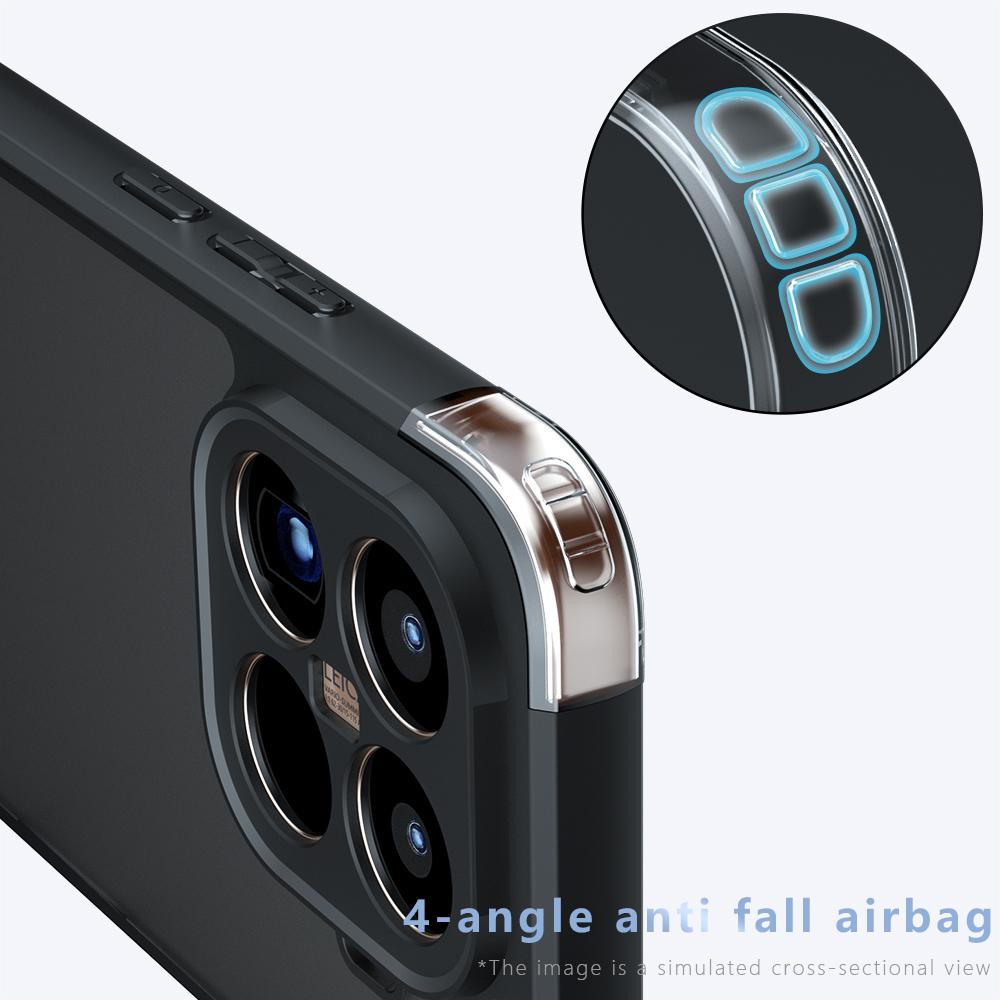 Xiaomi 15T Pro 5G Armor Precise Hole PC Hybrid TPU Phone Case with Full Protection Shockproof Cover
