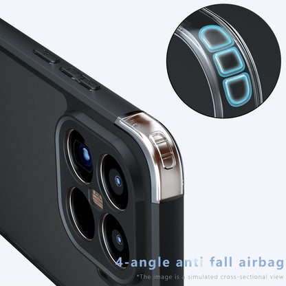 Xiaomi 15T Pro 5G Armor Precise Hole PC Hybrid TPU Phone Case with Full Protection Shockproof Cover