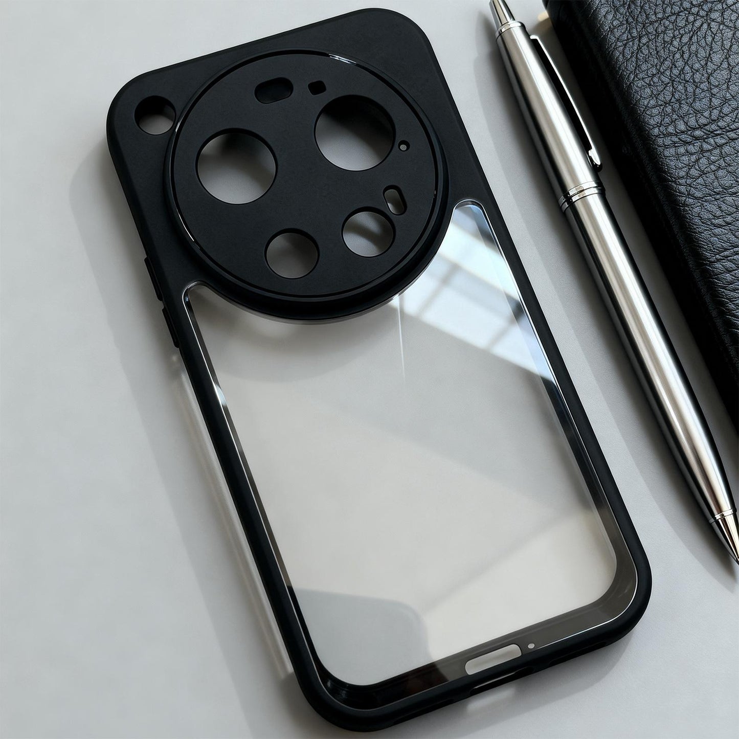 Xiaomi 17 Ultra Armor Precise Hole PC Hybrid TPU Phone Case with Full Protection Shockproof Cover
