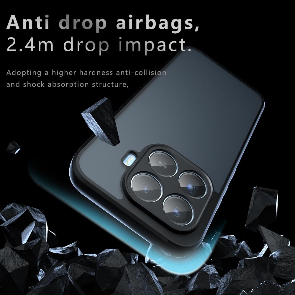 Xiaomi 17T Pro 5G Armor Precise Hole PC Hybrid TPU Phone Case with Full Protection Shockproof Cover