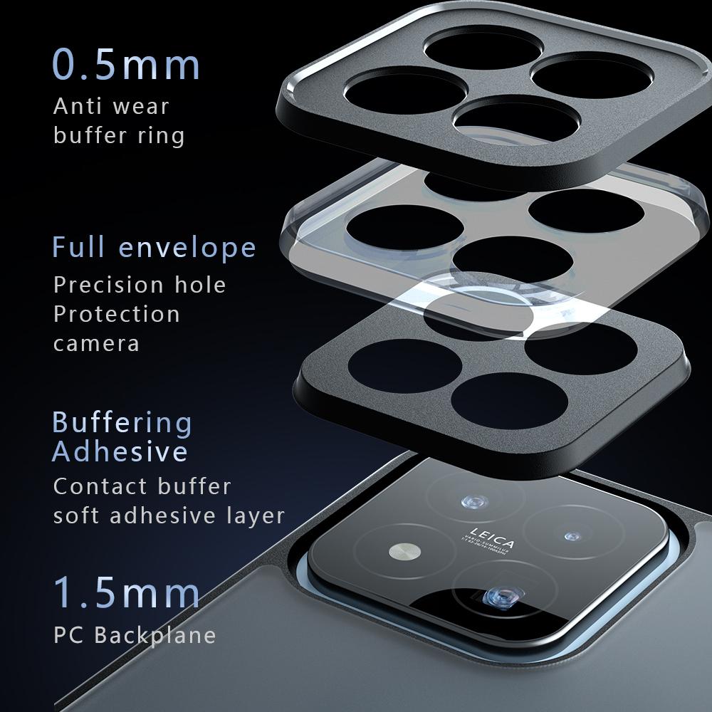 Xiaomi 17 Max 5G Armor Precise Hole PC Hybrid TPU Phone Case with Full Protection Shockproof Cover