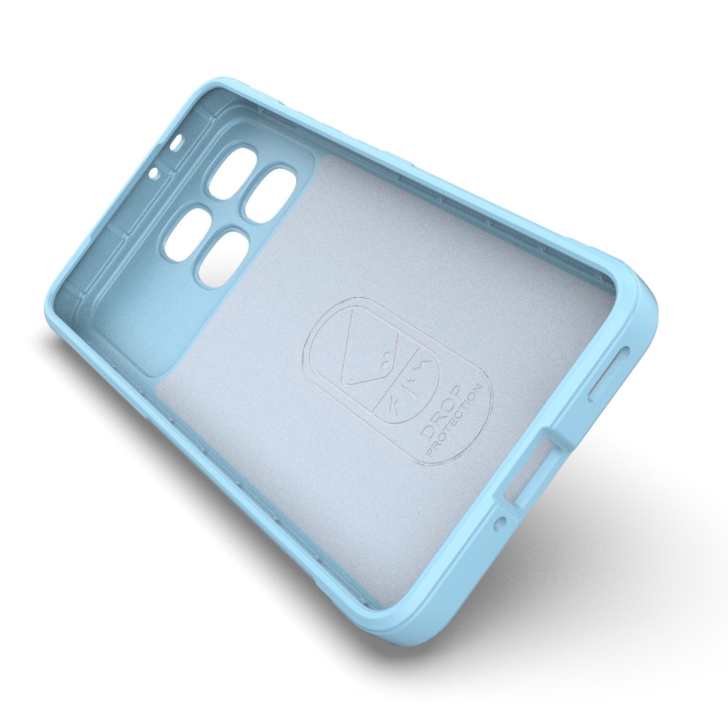 Redmi K70 Ultra Global Shock Absorbent Magic Shield TPU + Flannel Phone Case, Featuring Ridged Drop Protection, Bright Colours & Easy Access