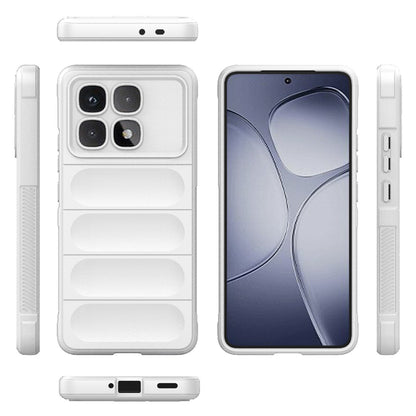 Redmi K70 Ultra Global Shock Absorbent Magic Shield TPU + Flannel Phone Case, Featuring Ridged Drop Protection, Bright Colours & Easy Access