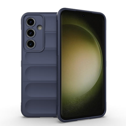 Samsung Galaxy S24 FE 5G Magic Shield TPU + Flannel Protective Phone Case Cover, Shockproof Scratch Resistant