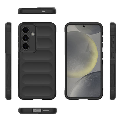 Samsung Galaxy S25 5G Magic Shield TPU + Flannel Protective Phone Case Cover, Shockproof Scratch Resistant