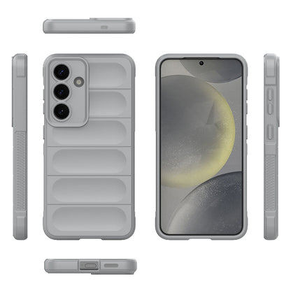 Samsung Galaxy S25 5G Magic Shield TPU + Flannel Protective Phone Case Cover, Shockproof Scratch Resistant