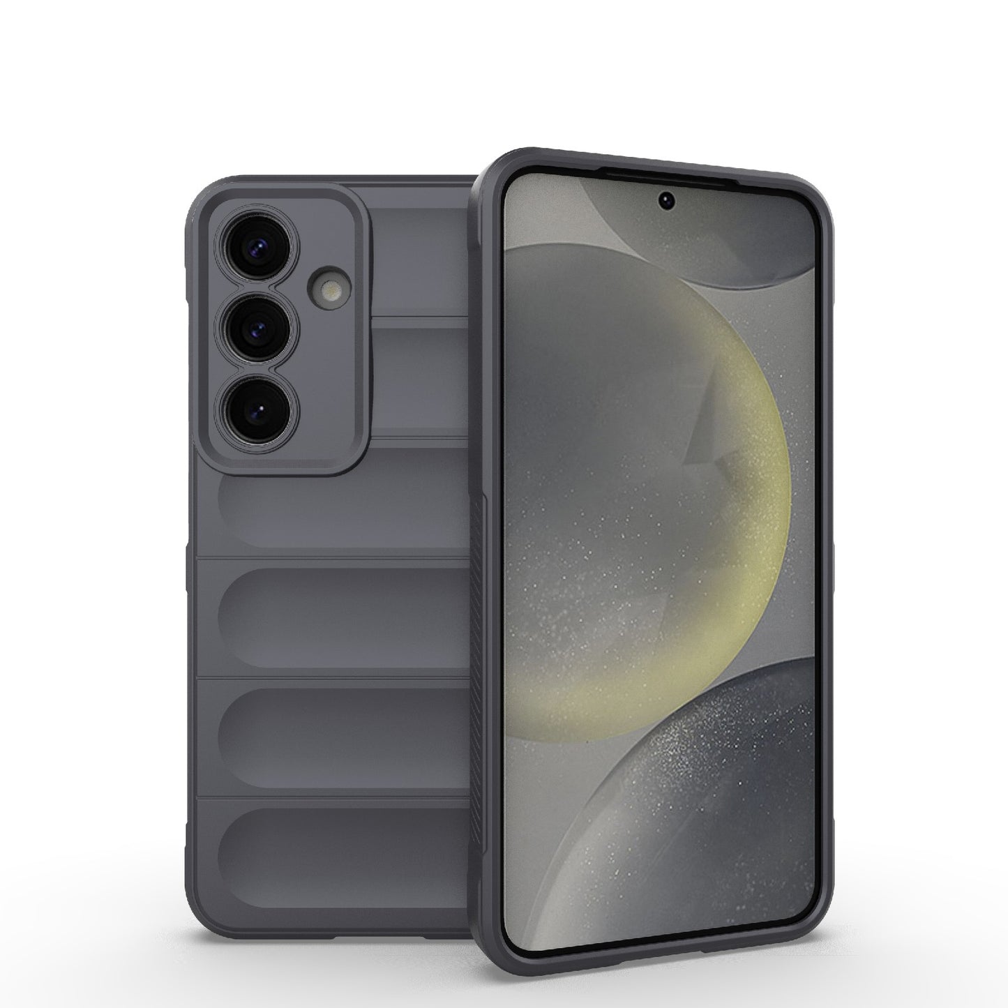 Samsung Galaxy S25 5G Magic Shield TPU + Flannel Protective Phone Case Cover, Shockproof Scratch Resistant