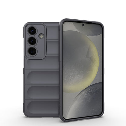 Samsung Galaxy S25 5G Magic Shield TPU + Flannel Protective Phone Case Cover, Shockproof Scratch Resistant