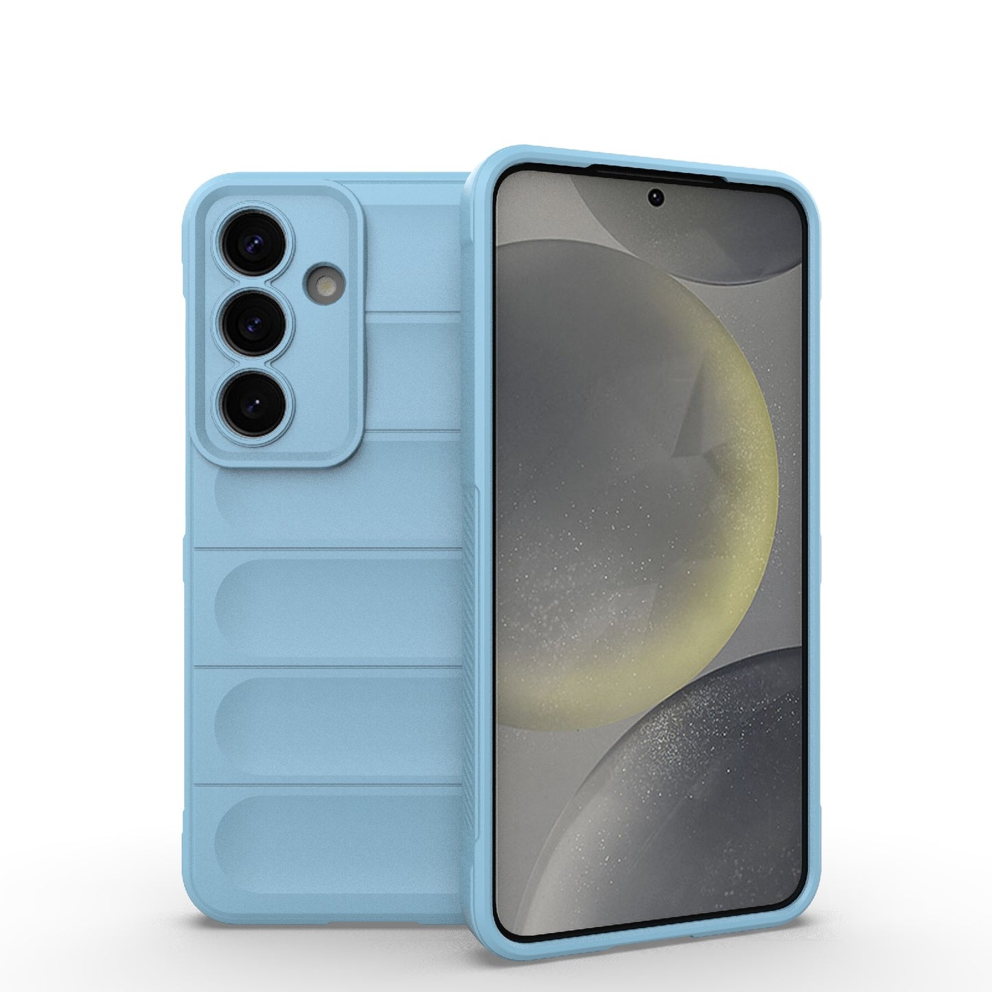 Samsung Galaxy S25 5G Magic Shield TPU + Flannel Protective Phone Case Cover, Shockproof Scratch Resistant