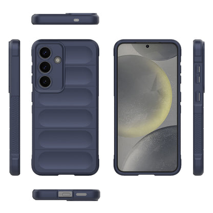Samsung Galaxy S25 5G Magic Shield TPU + Flannel Protective Phone Case Cover, Shockproof Scratch Resistant