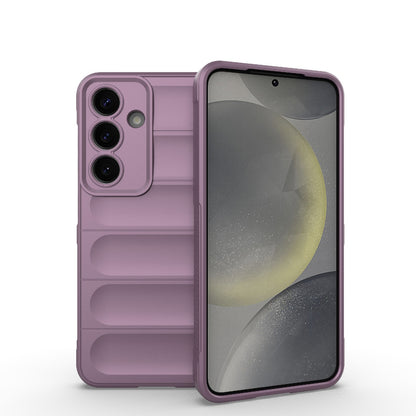 Samsung Galaxy S25 5G Magic Shield TPU + Flannel Protective Phone Case Cover, Shockproof Scratch Resistant