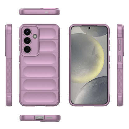 Samsung Galaxy S25 5G Magic Shield TPU + Flannel Protective Phone Case Cover, Shockproof Scratch Resistant