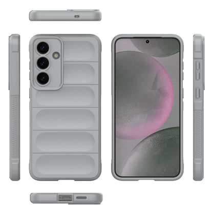 Samsung Galaxy S25+ 5G Magic Shield TPU + Flannel Protective Phone Case Cover, Shockproof Scratch Resistant