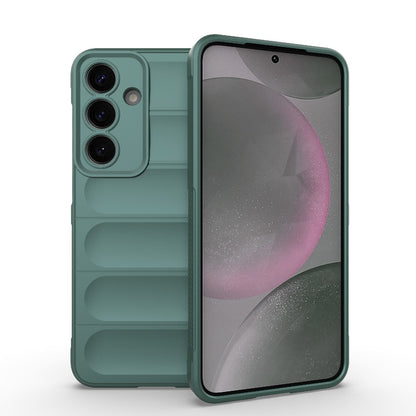 Samsung Galaxy S25+ 5G Magic Shield TPU + Flannel Protective Phone Case Cover, Shockproof Scratch Resistant