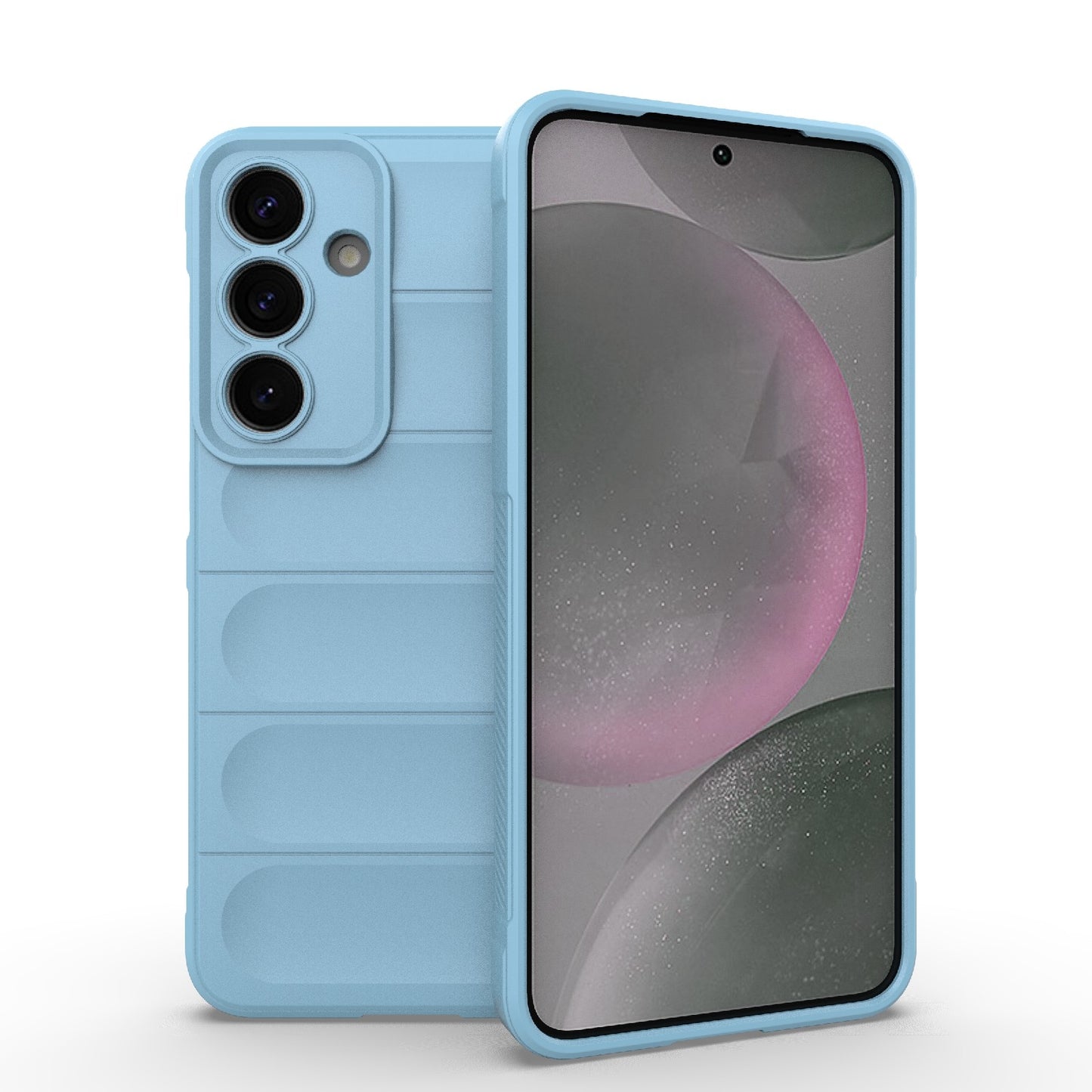 Samsung Galaxy S25+ 5G Magic Shield TPU + Flannel Protective Phone Case Cover, Shockproof Scratch Resistant