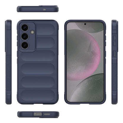 Samsung Galaxy S25+ 5G Magic Shield TPU + Flannel Protective Phone Case Cover, Shockproof Scratch Resistant