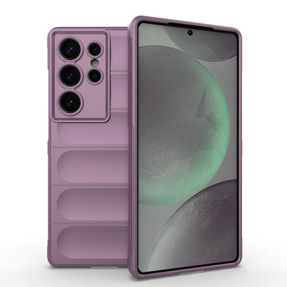 Samsung Galaxy S25 Ultra 5G Magic Shield TPU + Flannel Protective Phone Case Cover, Shockproof Scratch Resistant