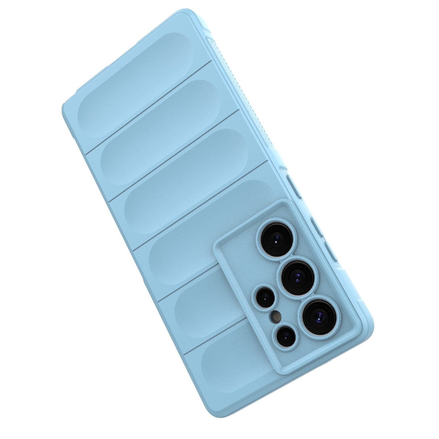 Samsung Galaxy S25 Ultra 5G Magic Shield TPU + Flannel Protective Phone Case Cover, Shockproof Scratch Resistant