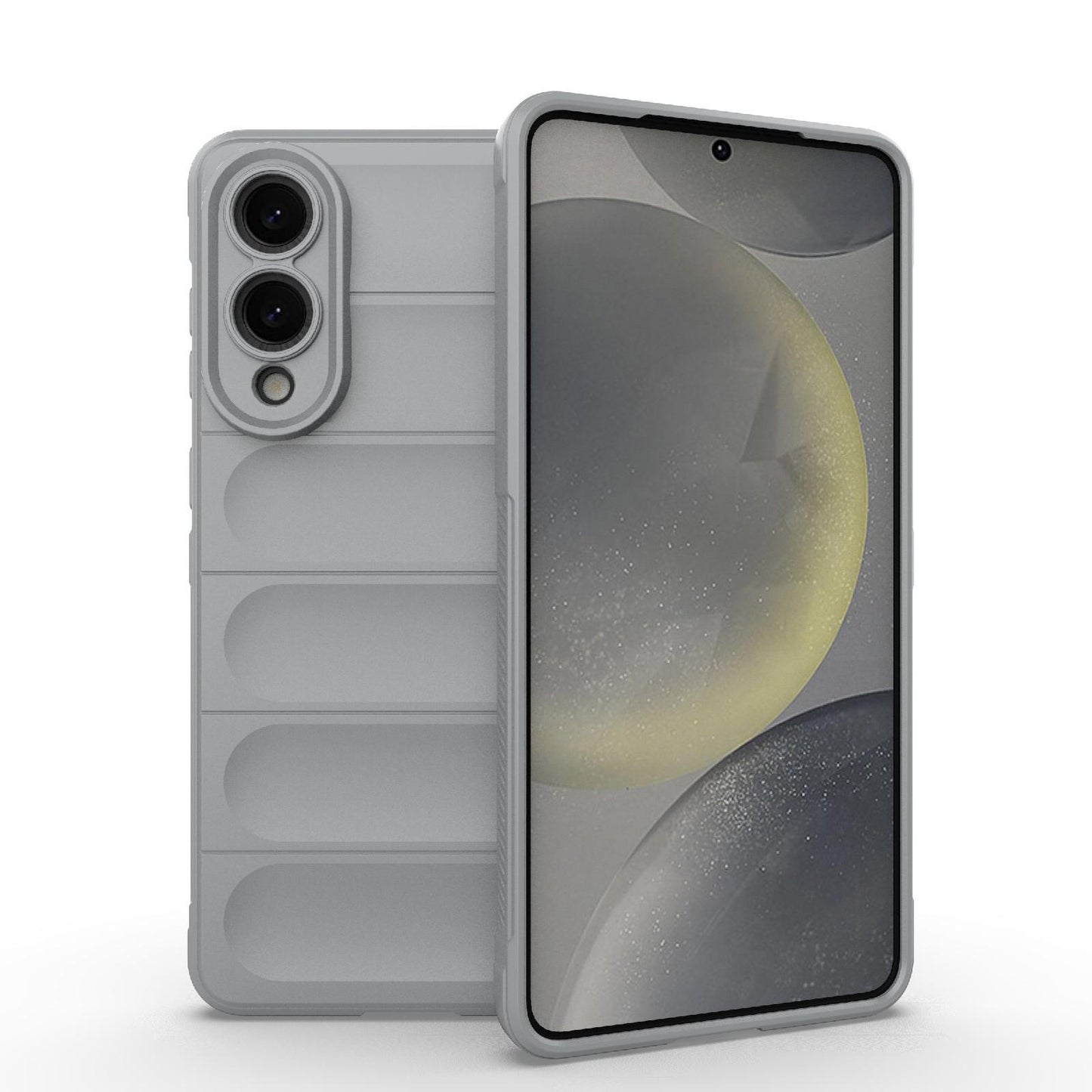 Samsung Galaxy S25 Edge 5G Magic Shield TPU + Flannel Protective Phone Case Cover, Shockproof Scratch Resistant