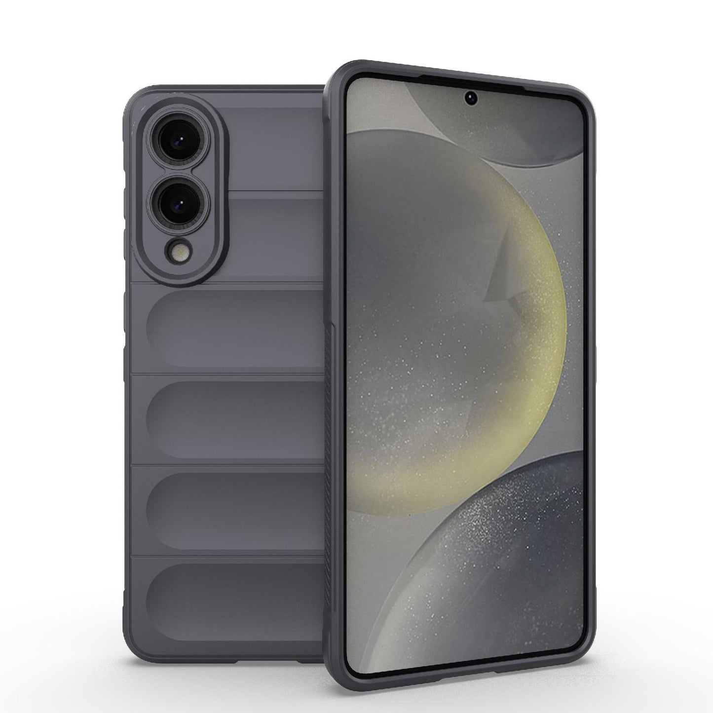 Samsung Galaxy S25 Edge 5G Magic Shield TPU + Flannel Protective Phone Case Cover, Shockproof Scratch Resistant