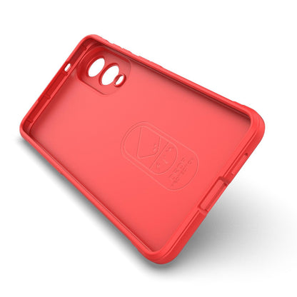 Samsung Galaxy S25 Edge 5G Magic Shield TPU + Flannel Protective Phone Case Cover, Shockproof Scratch Resistant