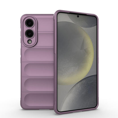 Samsung Galaxy S25 Edge 5G Magic Shield TPU + Flannel Protective Phone Case Cover, Shockproof Scratch Resistant