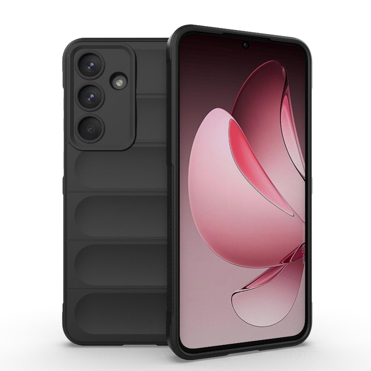 Samsung Galaxy S25 FE 5G Magic Shield TPU + Flannel Protective Phone Case Cover, Shockproof Scratch Resistant