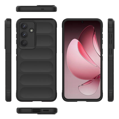 Samsung Galaxy S25 FE 5G Magic Shield TPU + Flannel Protective Phone Case Cover, Shockproof Scratch Resistant