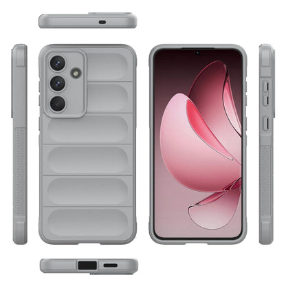 Samsung Galaxy S25 FE 5G Magic Shield TPU + Flannel Protective Phone Case Cover, Shockproof Scratch Resistant