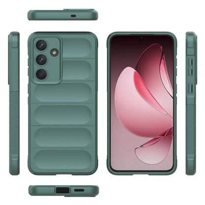 Samsung Galaxy S25 FE 5G Magic Shield TPU + Flannel Protective Phone Case Cover, Shockproof Scratch Resistant