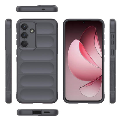 Samsung Galaxy S25 FE 5G Magic Shield TPU + Flannel Protective Phone Case Cover, Shockproof Scratch Resistant
