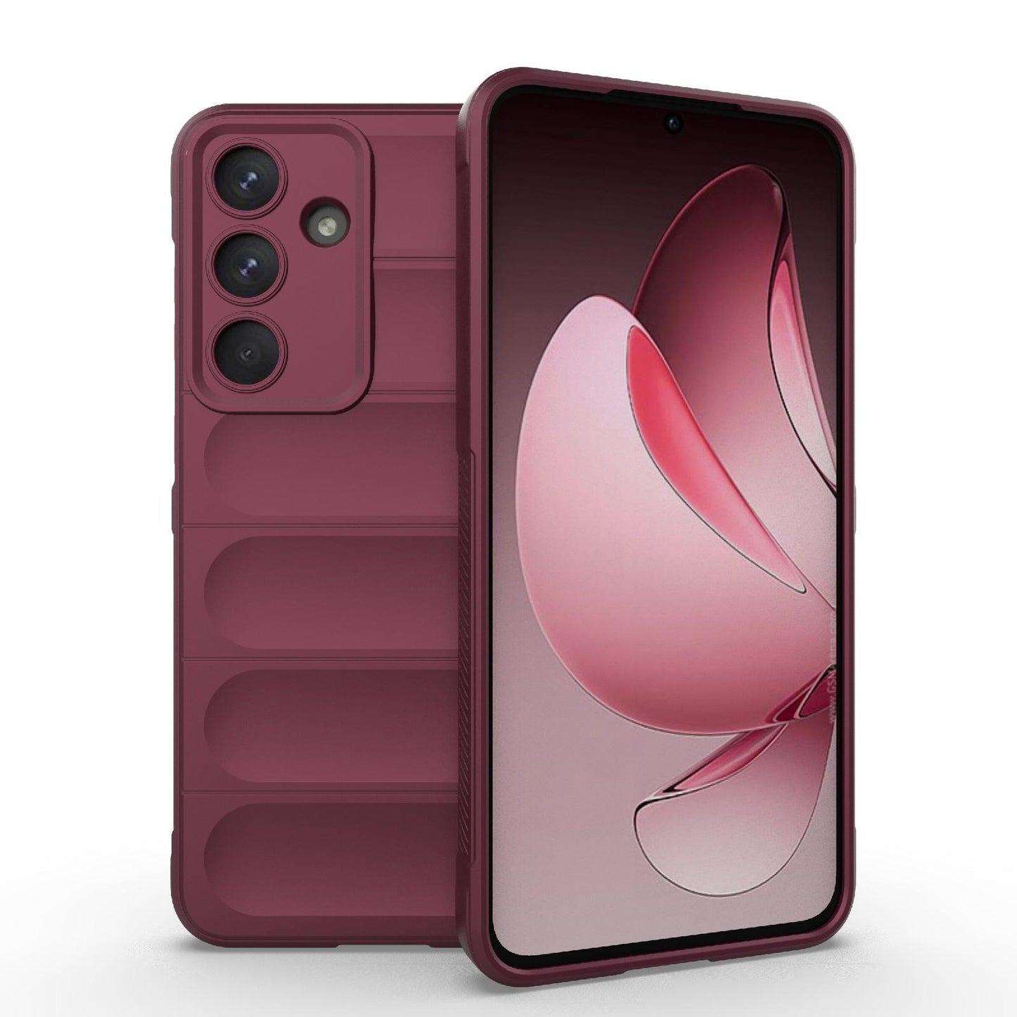 Samsung Galaxy S25 FE 5G Magic Shield TPU + Flannel Protective Phone Case Cover, Shockproof Scratch Resistant