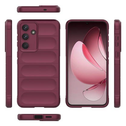 Samsung Galaxy S25 FE 5G Magic Shield TPU + Flannel Protective Phone Case Cover, Shockproof Scratch Resistant
