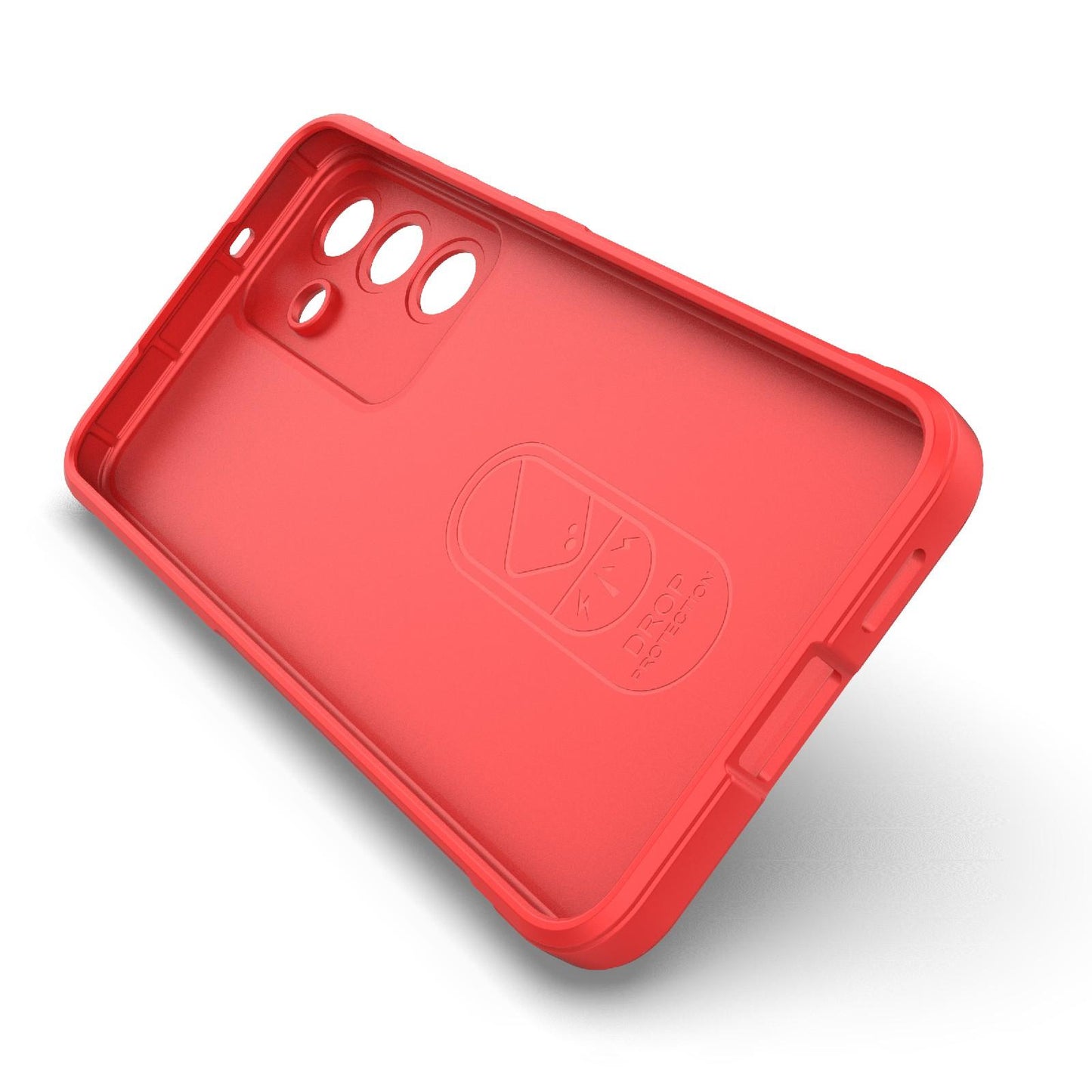 Samsung Galaxy S25 FE 5G Magic Shield TPU + Flannel Protective Phone Case Cover, Shockproof Scratch Resistant