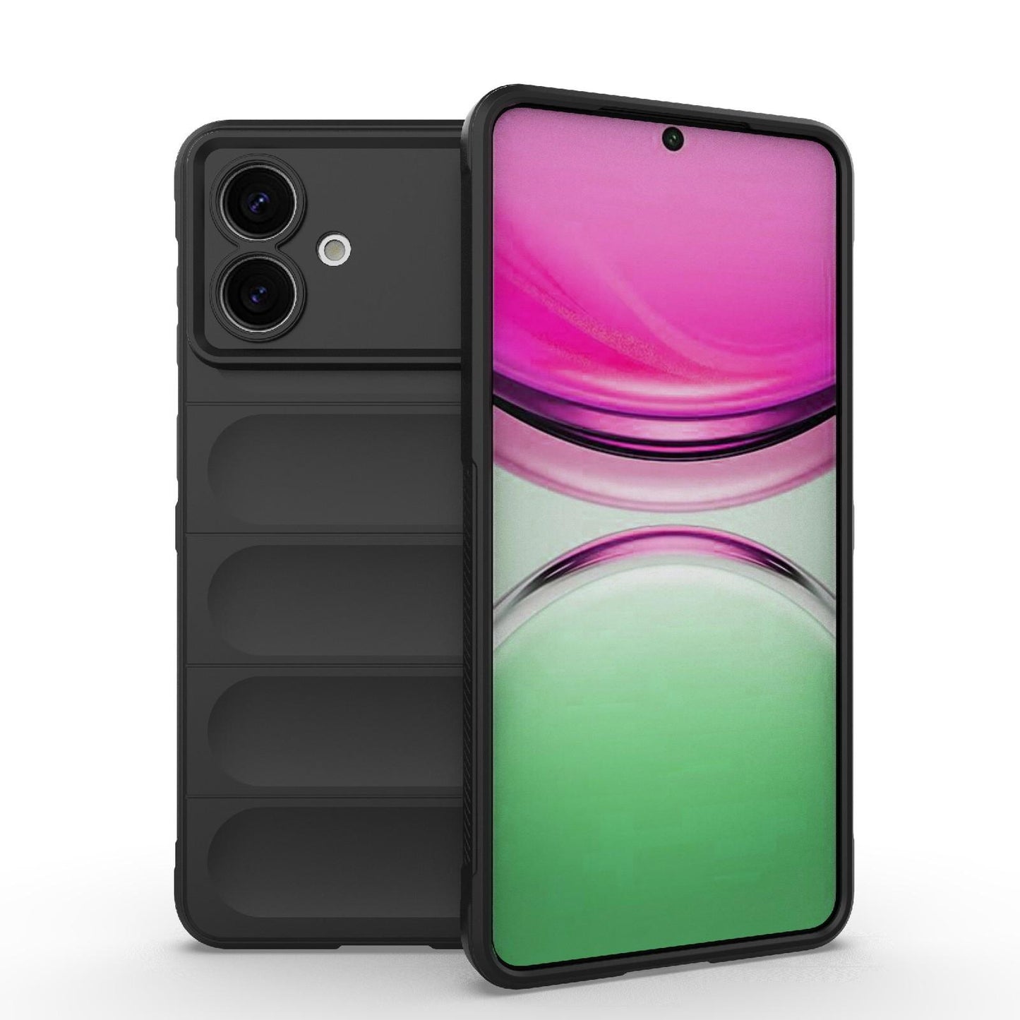 Samsung Galaxy S26 Edge 5G Magic Shield TPU + Flannel Protective Phone Case Cover, Shockproof Scratch Resistant