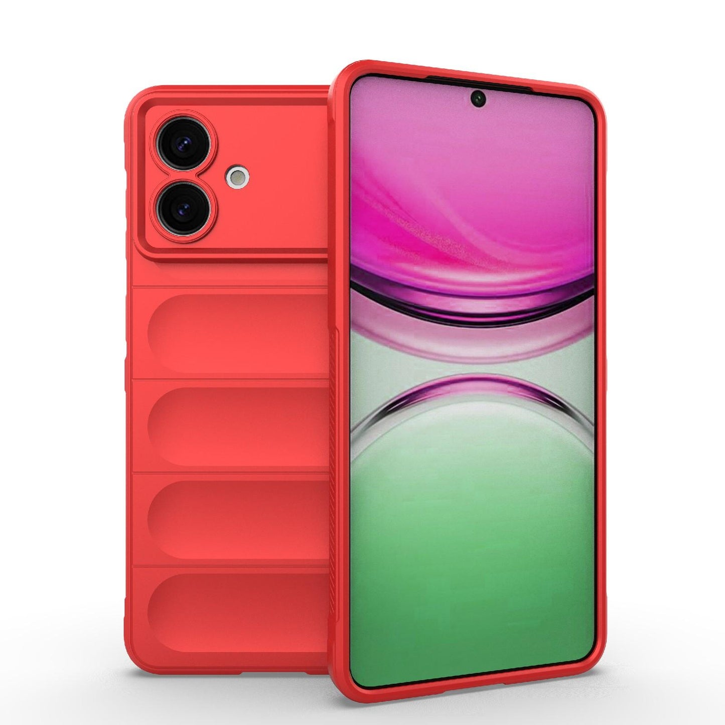 Samsung Galaxy S26 Edge 5G Magic Shield TPU + Flannel Protective Phone Case Cover, Shockproof Scratch Resistant