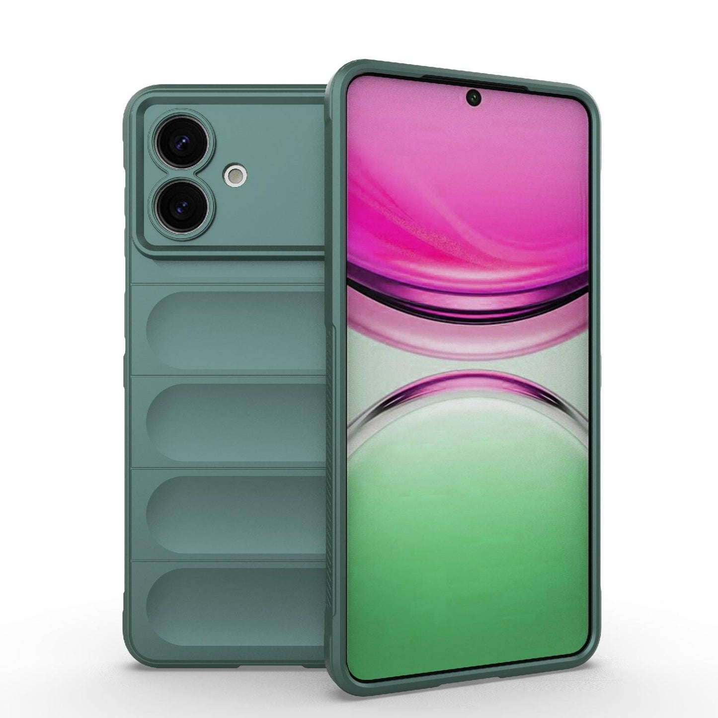 Samsung Galaxy S26 Edge 5G Magic Shield TPU + Flannel Protective Phone Case Cover, Shockproof Scratch Resistant