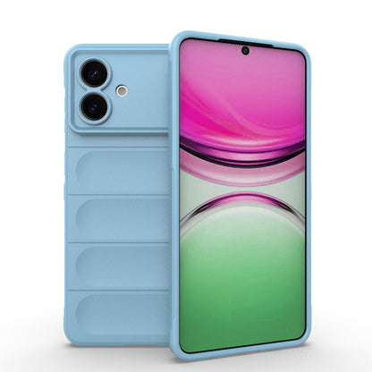 Samsung Galaxy S26 Edge 5G Magic Shield TPU + Flannel Protective Phone Case Cover, Shockproof Scratch Resistant