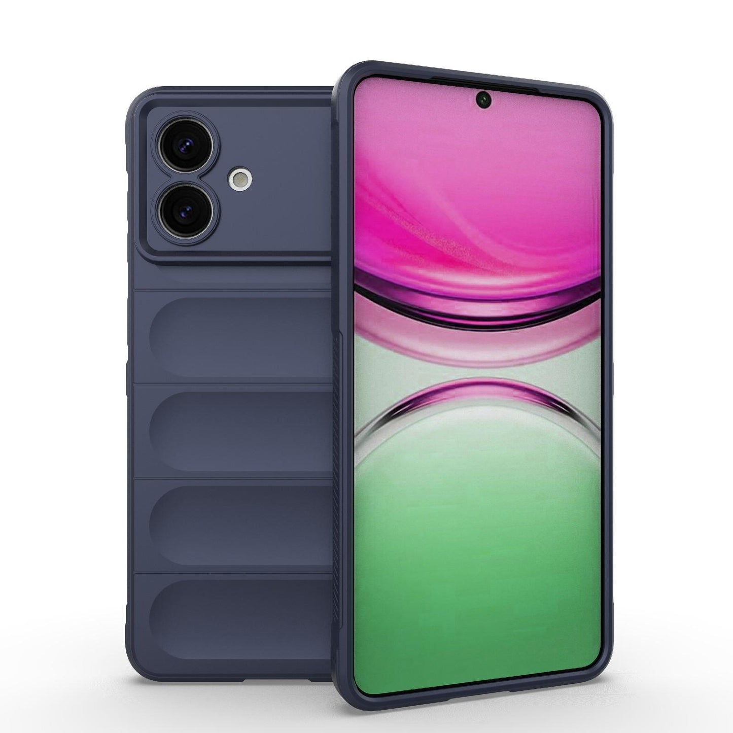 Samsung Galaxy S26 Edge 5G Magic Shield TPU + Flannel Protective Phone Case Cover, Shockproof Scratch Resistant