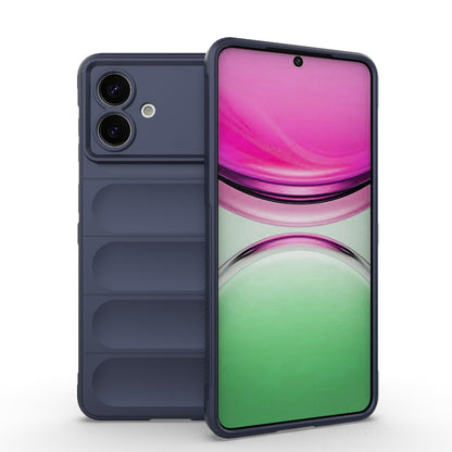 Samsung Galaxy S26 Edge 5G Magic Shield TPU + Flannel Protective Phone Case Cover, Shockproof Scratch Resistant