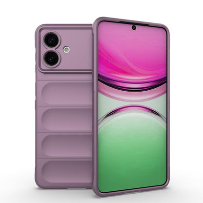 Samsung Galaxy S26 Edge 5G Magic Shield TPU + Flannel Protective Phone Case Cover, Shockproof Scratch Resistant