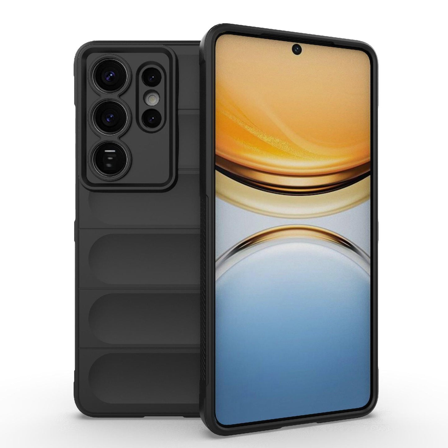 Samsung Galaxy S26 Ultra 5G Magic Shield TPU + Flannel Protective Phone Case Cover, Shockproof Scratch Resistant