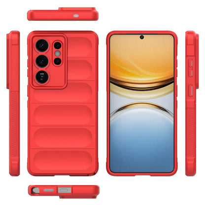 Samsung Galaxy S26 Ultra 5G Magic Shield TPU + Flannel Protective Phone Case Cover, Shockproof Scratch Resistant