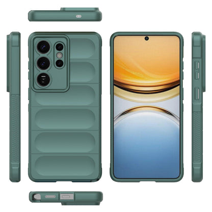 Samsung Galaxy S26 Ultra 5G Magic Shield TPU + Flannel Protective Phone Case Cover, Shockproof Scratch Resistant