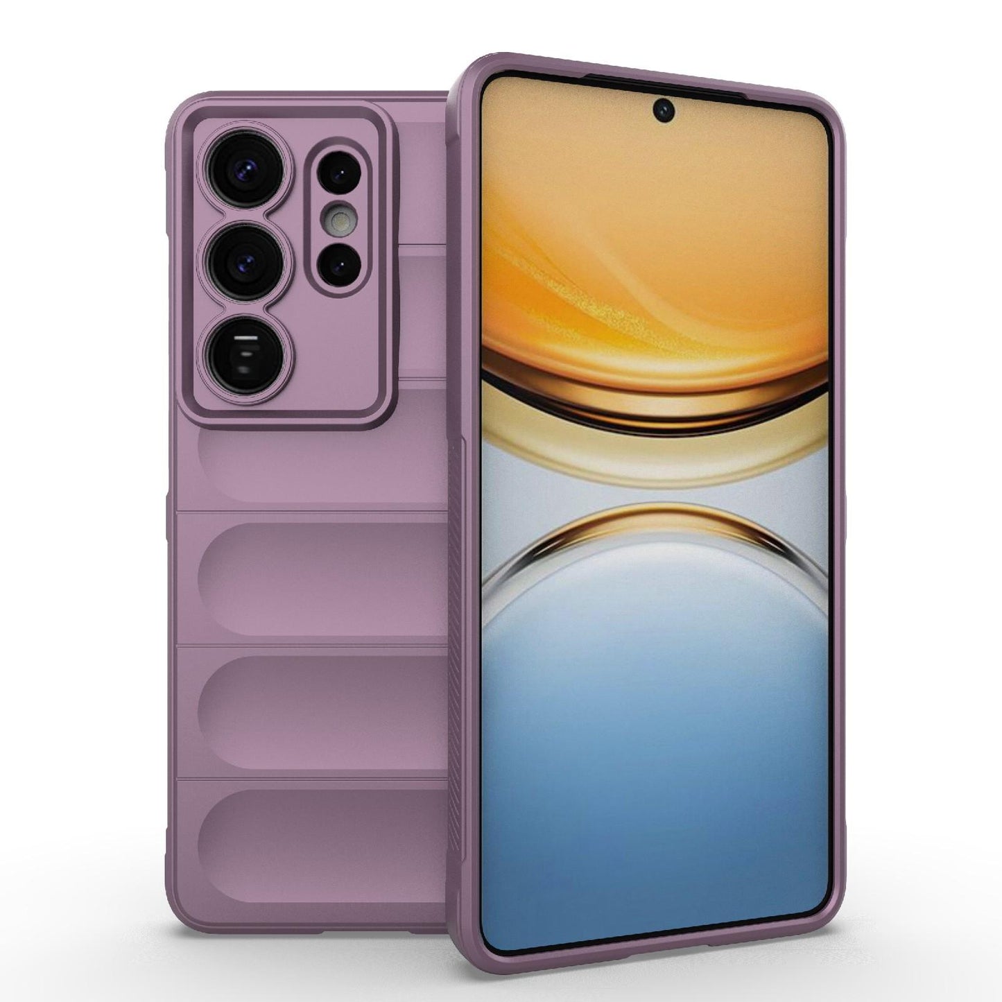 Samsung Galaxy S26 Ultra 5G Magic Shield TPU + Flannel Protective Phone Case Cover, Shockproof Scratch Resistant