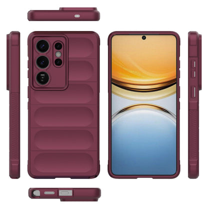 Samsung Galaxy S26 Ultra 5G Magic Shield TPU + Flannel Protective Phone Case Cover, Shockproof Scratch Resistant
