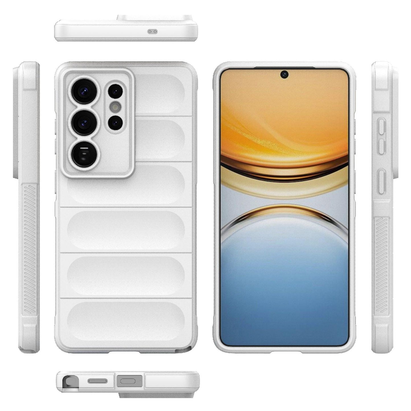 Samsung Galaxy S26 Ultra 5G Magic Shield TPU + Flannel Protective Phone Case Cover, Shockproof Scratch Resistant