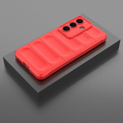 Samsung Galaxy S26 5G Magic Shield TPU + Flannel Protective Phone Case Cover, Shockproof Scratch Resistant